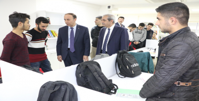 Başkan Demirkol, Vali Erin İle Haliliye Belediyesi Eğitim Merkezinde Öğrencilerle Buluştu