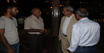 Başkan Demirkol'dan Hasta Yakınlarına Gece Ziyareti