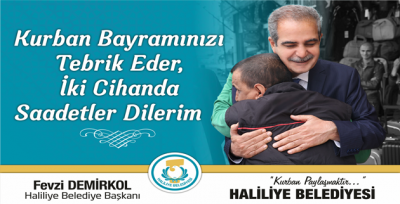 Başkan Demirkol'un Kurban Bayramı Mesajı