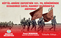 Başkan Demirkol'un Kut'ül Amare Zaferi Mesajı