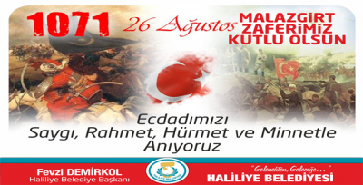 Başkan Demirkol'un Malazgirt Zaferi Mesajı