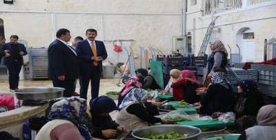 Başkan Ekinci Aşevinde Vatandaşlarla Buluştu