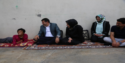 Başkan Ekinci Çat Kapı Ev Ziyaretlerine Devam Ediyor 