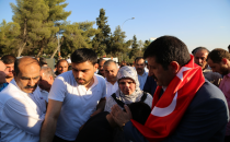 Başkan Ekinci Destansı Mücadeleye Eşlik Etti