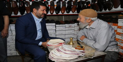 Başkan Ekinci, Esnaf Ve Vatandaşlarla İç İçe