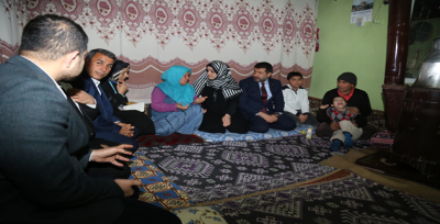 Başkan Ekinci Ev Ziyaretlerini Sürdürüyor