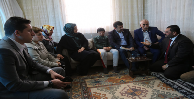 Başkan Ekinci Ev Ziyaretlerine Devam Ediyor