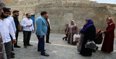 Başkan Ekinci Gece Gündüz Sahada