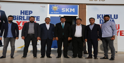 Başkan Ekinci," İnşallah Sayın Cumhurbaşkanımızı Başkan Yapacağız."