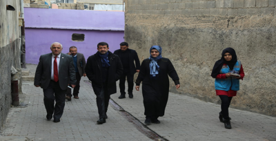 Başkan Ekinci Kapı Kapı Dolaşıyor