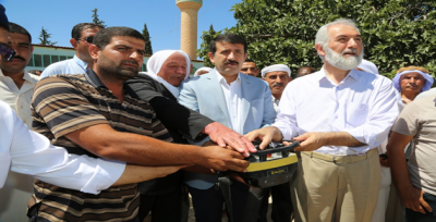 Başkan Ekinci Kur'an Kursunun Temelini Attı