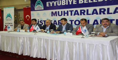 Başkan Ekinci Muhtarlarla Bir Araya Geldi 