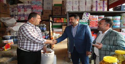 Başkan Ekinci Şutim Esnafını Ziyaret Etti.