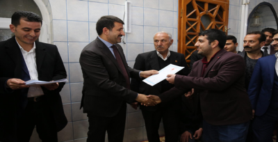 Başkan Ekinci Tapu Dağıtımına Devam Ediyor