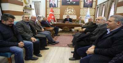 Başkan Ekinci'ye Teşekkür Ziyaretleri