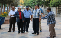 Başkan Güvenç Sabahın İlk Işıklarıyla Birlikte Esnafla Buluştu.