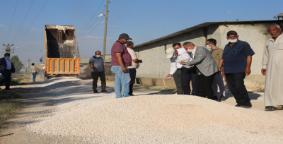 Başkan Kuş, Çalışmaları Yerinde İncelemeye Devam Ediyor