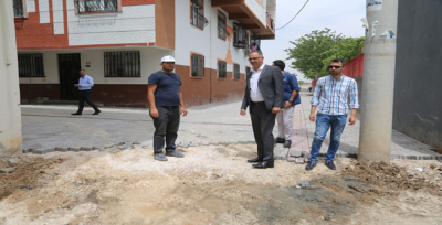  Başkan Kuş, Çalışmaları Yerinde İncelemeye Devam Ediyor