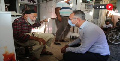 Başkan Kuş, Esnafı Dinledi, Bayramlarını Kutladı.