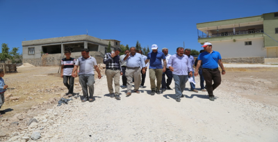 Başkan Kuş Hafta Sonu Mesaisinde Kırsala Çıkarma Yaptı.