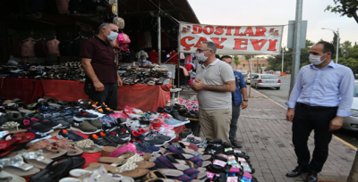 Başkan Kuş, Haleplibahçe'de Esnaf Ve Vatandaşları Dinledi. 