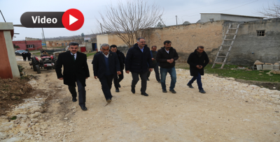 Başkan Kuş, kırsaldaki çalışmaları yerinde inceledi