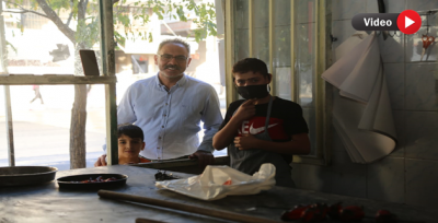 Başkan Kuş, Sabah Erkenden Saha Gezisinde