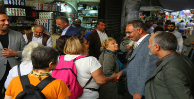 Başkan Kuş, Şanlıurfa'ya Akın Eden Turistlerle Yakından İlgilendi