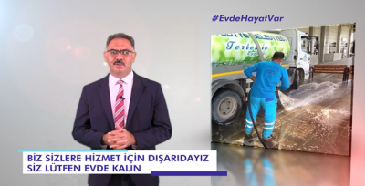 Başkan Kuş'tan 3 Dilde Evde Kalın Çağrısı