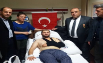 Başkan Yavuz'dan Yaralı Askerlere Ziyaret