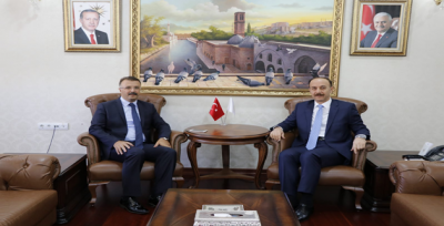 Başsavcı Öztoprak Vali Erin'i Ziyaret Etti