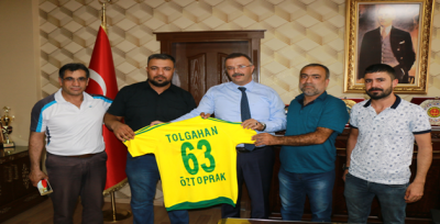 Başsavcı Öztoprak'ı  Ziyaret Ettiler 