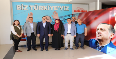 Baydilli'den İl SKM'ye Hayırlı Olsun Ziyareti