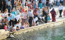 Bayramda Balıklıgöl platosuna akın var