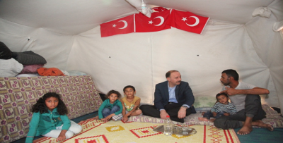 Bayramlaşma Ziyaretlerine Gece de Devam Etti