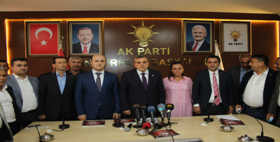 Beyazgül Dört İlçenin Başkanlarını Tanıttı