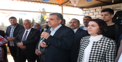 Beyazgül Ve Açanal Viranşehir Eyüpnebi'de Seçim Bürosu Açılışı Yaptı
