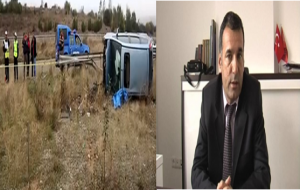 BİK müdürü kazada öldü