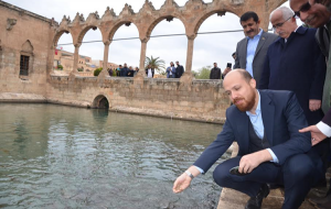 Bilal Erdoğan Kutsal Balıklıgöl'de