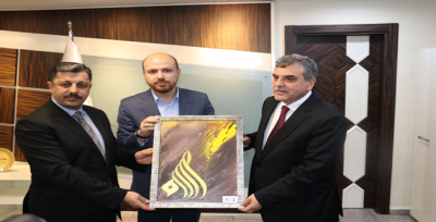 Bilal Erdoğan'dan Başkan Beyazgül'e Ziyaret  