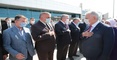 Binali Yıldırım Şanlıurfa'ya geldi