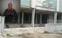 Bir türlü açılmayan bina onarılmaya başlandı