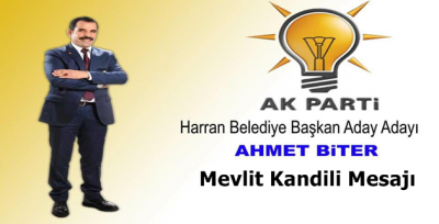 Biter'den Mevlit Kandili Mesajı