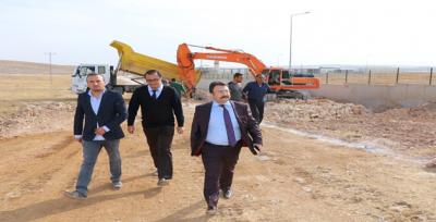 Bölge Müdürü Aksu, çalışmaları yerinde inceledi