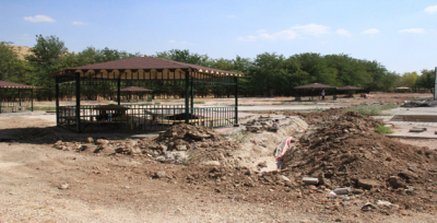 Bozova'da Kent Park Çalışması Sürüyor