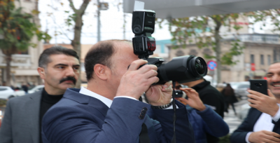 Bu kez Fotoğrafı Vali Erin Çekti!