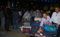 Bu yıl hacılar coşkulu karşılandı