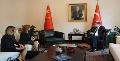 Büyükelçi Önen, çalışmalarını sürdürüyor