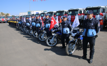 Büyükşehir 53 adat araç aldı