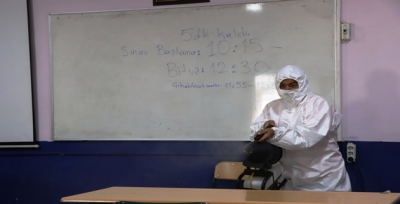 Büyükşehir Belediyesi Sınav Öncesi Okulları Hazırlıyor